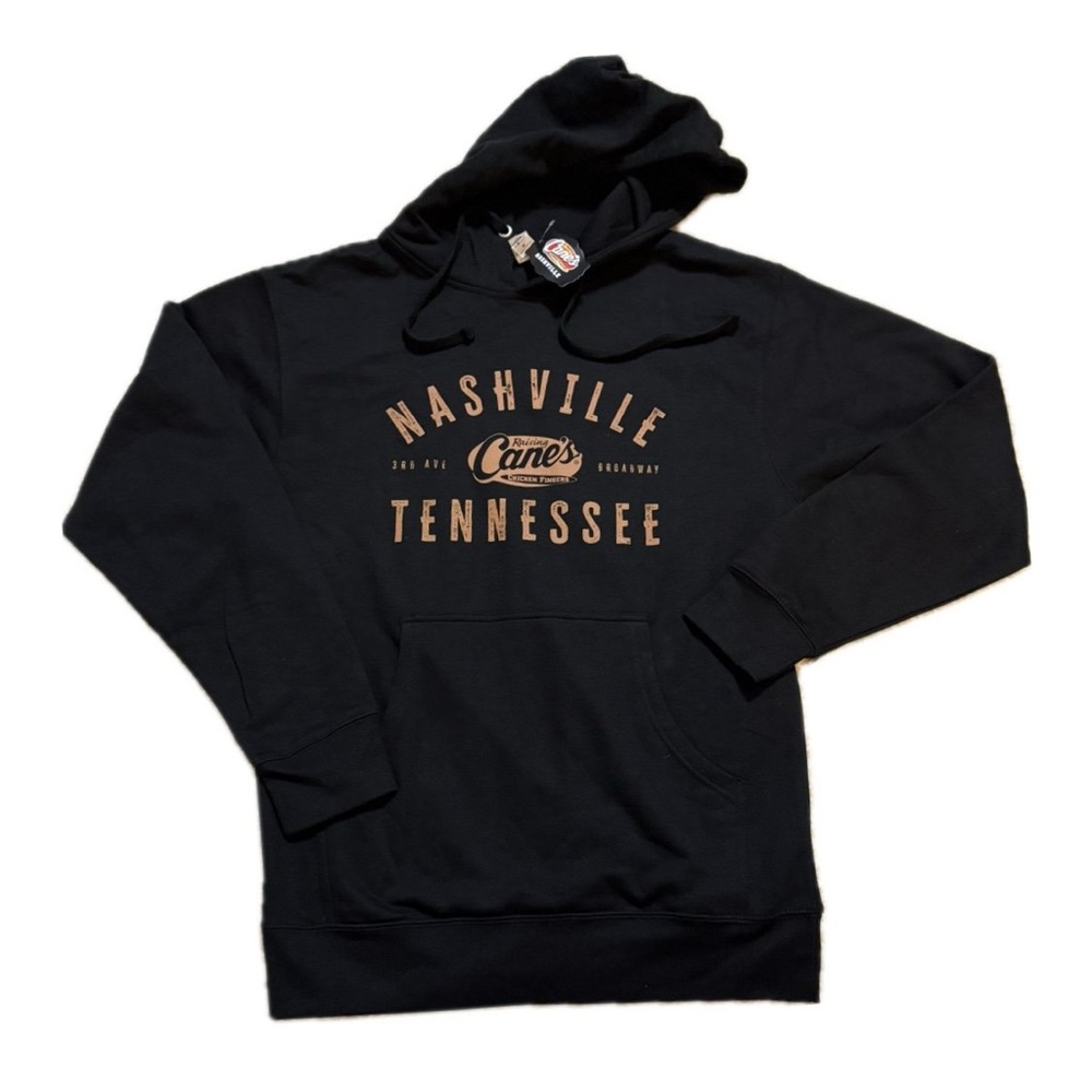 CANES Nashville Tennessee MENS MEDIUM Black Hoodie NWT Brand New
